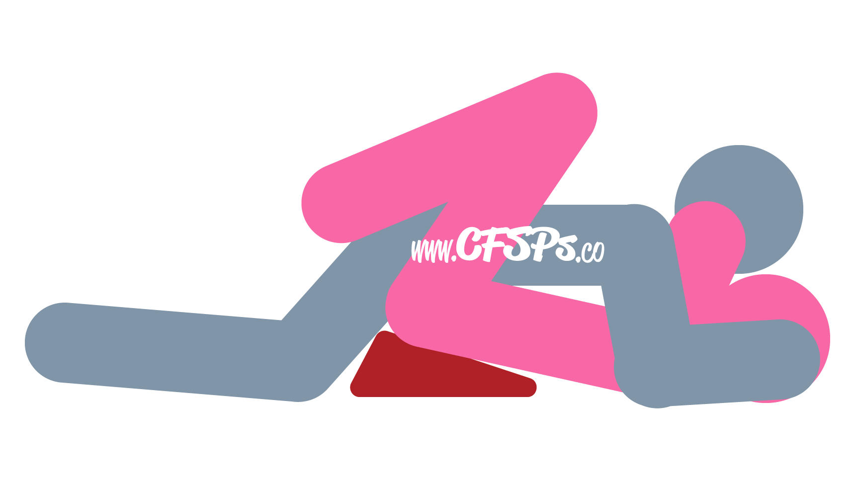 Adapted Missionary Sex Position Illustration