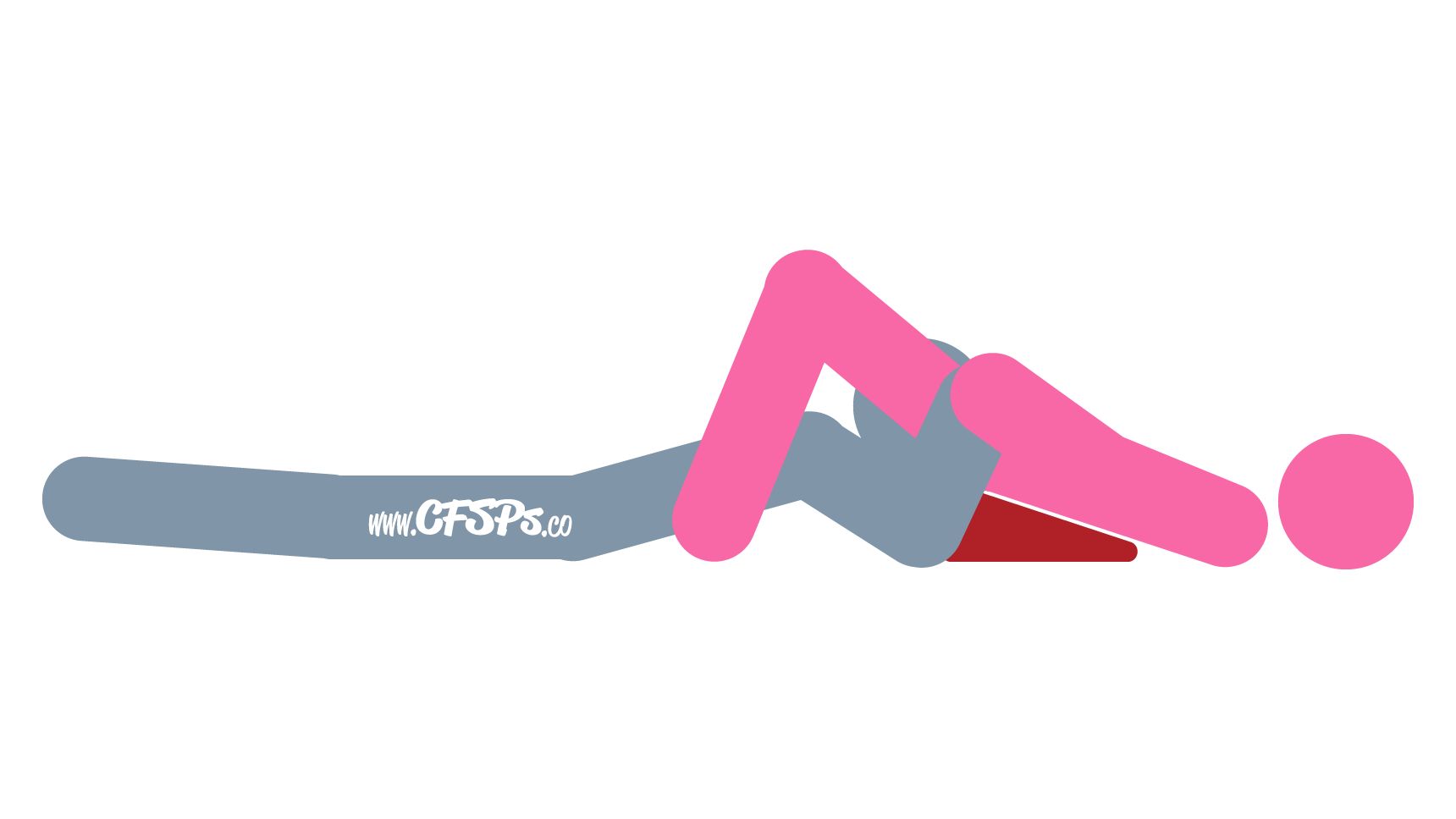 Evolved Oral Sex Position Illustration