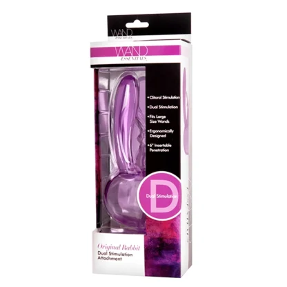 XR Brands Rabbit Lover Magic Wand Attachment Packaging Front