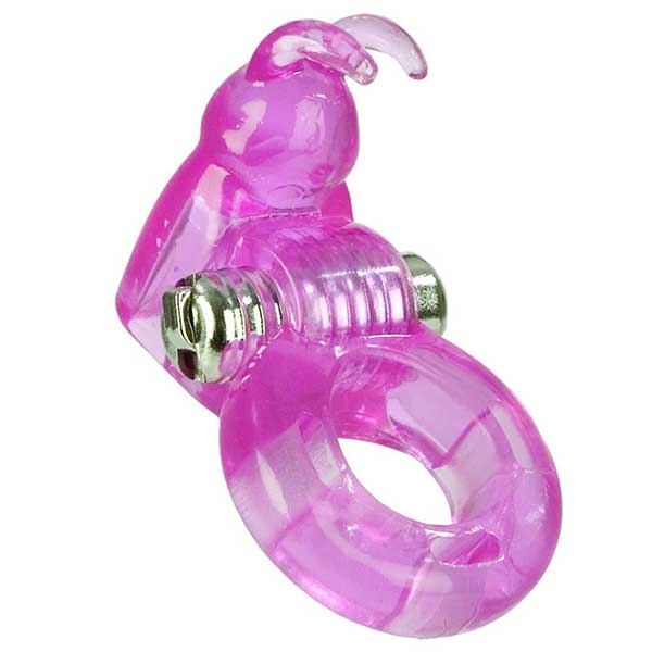 Bunny Enhancer Vibrating Ring - Christian sex toy store
