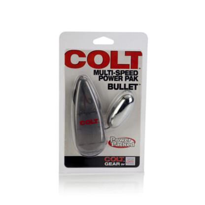CalExotics Colt Multi-Speed Power Pak Bullet Vibrator Packaging Front