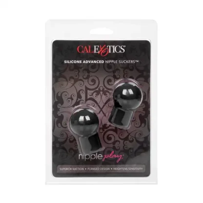 CalExotics Nipple Play Silicone Advanced Nipple Suckers Packaging Front