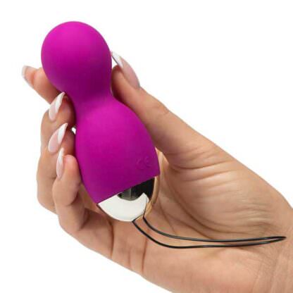 Lelo Hula Beads Bullet Vibrator Being Held In Hand