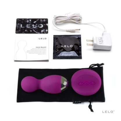 Lelo Hula Beads Bullet Vibrator Package Contents