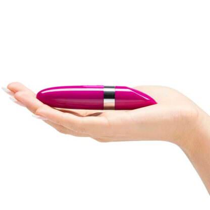 Lelo Mia 2 Bullet Vibrator Being Held In Palm Of Hand