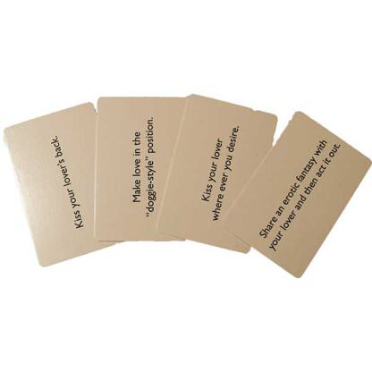 Little Genie Productions All Night Love Affair Sex Game For Couples Card Examples