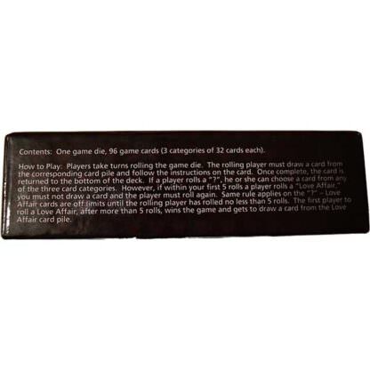 Little Genie Productions All Night Love Affair Sex Game For Couples Directions