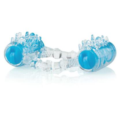 Screaming O ColorPoP Quickie Two-O Vibrating Penis Ring Stimulators Close-up