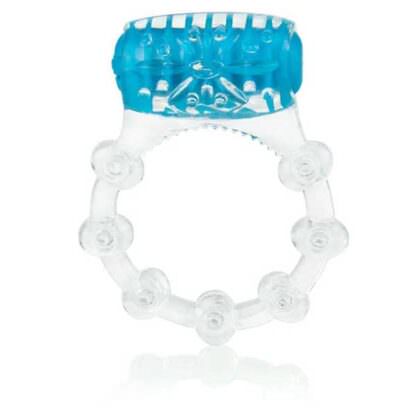 Screaming O ColorPoP Quickie Vibrating Penis Ring Blue