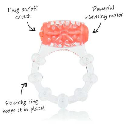 Screaming O ColorPoP Quickie Vibrating Penis Ring Features Specs