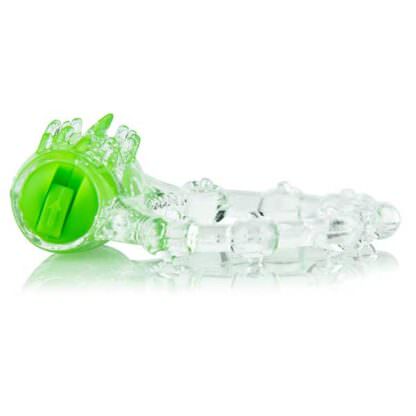 Screaming O ColorPoP Quickie Vibrating Penis Ring Green