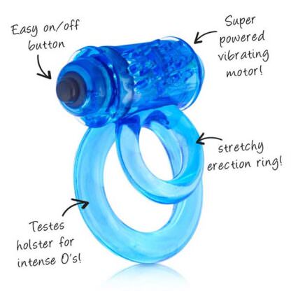 Screaming O DoubleO 6 Vibrating Penis Ring Features Specs