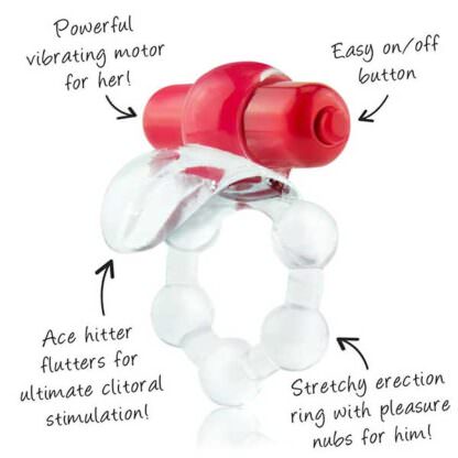 Screaming O Overtime Vibrating Penis Ring Features Specs