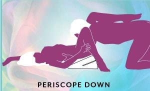 Liberator Wedge/Ramp Combo Sex Position Periscope Down