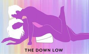 Liberator Heart Wedge Sex Position Down Low