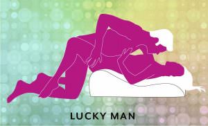 Hipster Sex Position Lucky Man