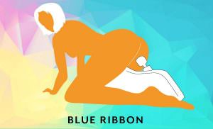 Liberator Wanda Magic Wand Mount Sex Position Blue Ribbon