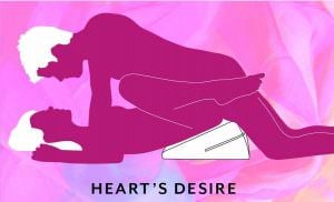 Liberator Wedge Sex Position Heart's Desire