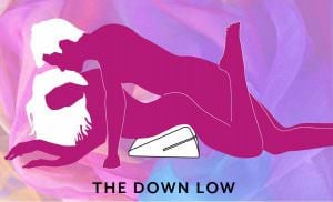 Liberator Wedge Sex Position Down Low