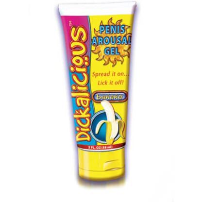Hott Products Dickalicious Penis Arousal Gel Banana