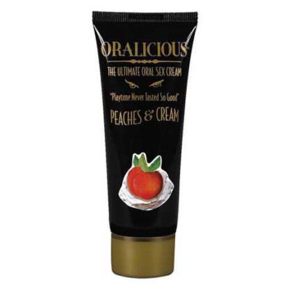 Hott Products Oralicious Sex Cream Peaches and Cream