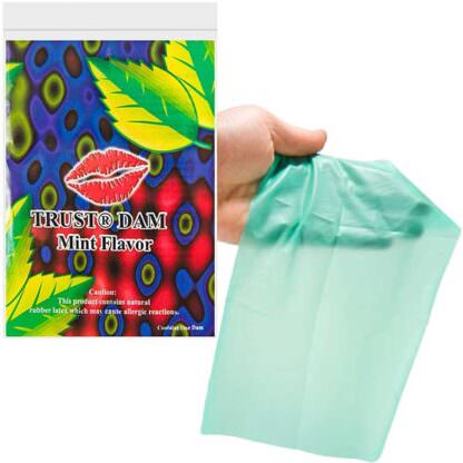 Line One Laboratories Dental Dam In Hand