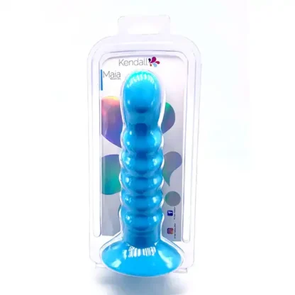 Maia Novelties Kendall Silicone Swirled Dildo Packaging