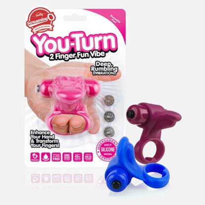 Screaming O You-Turn Finger Vibrator Packaging