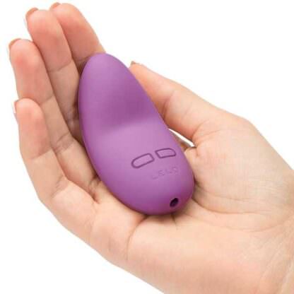 Lelo Lily 2 Clitoris Vibrator Held In Palm Of Hand