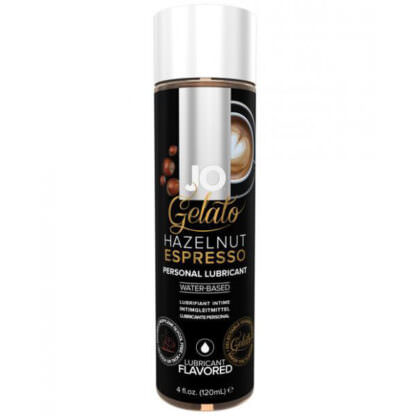 System Jo Gelato Flavored Personal Lubricant Hazelnut Espresso