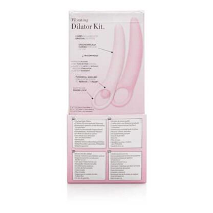 CalExotics Inspire Vibrating Dilator Kit Packaging Back