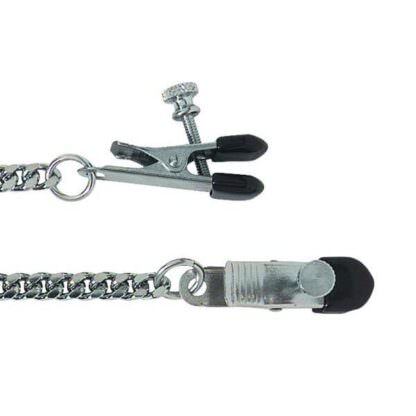 Spartacus Broad Tip Nipple Clamps Close-up