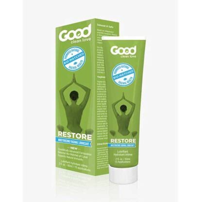 Good Clean Love Restore Moisturizing Vaginal Lubricant Packaging