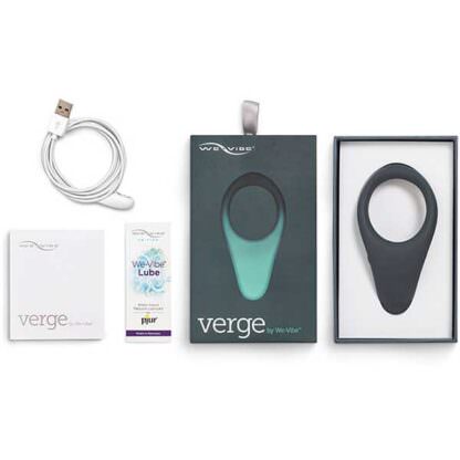 We-Vibe Verge Vibrating Cock Ring Package Contents