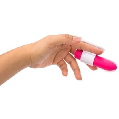 Screaming O Charged Positive Finger Vibrator On Hand