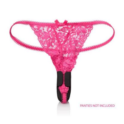 CalExotics Lock-N-Play Remote Petite Panty Teaser Vibrator On Panties