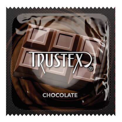 Trustex Flavored Latex Oral Sex Condoms Chocolate 3-Pack