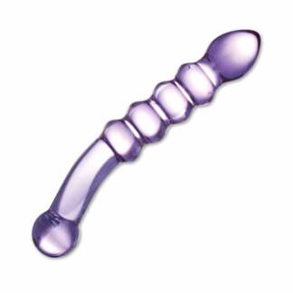 Glas Toy Purple Rain Glass Dildo