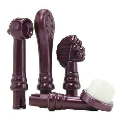Eroscillator 2 Plus Clitoral Stimulator Soft Finger Combo Attachments