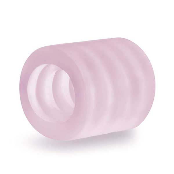 Add breathtaking stimulation to your next blowjob with this soft, stretchy,...