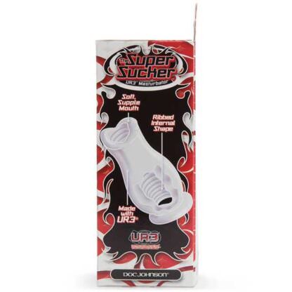 Doc Johnson Super Sucker Masturbator Packaging Back