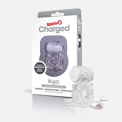 Screaming O Charged BigO Vibrating Cock Ring Packaging