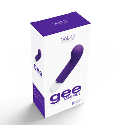 Vedo Toys Gee Mini Vibe G-Spot Vibrator Packaging