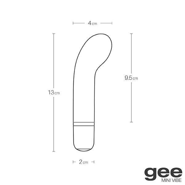 Gee Waterproof Silicone G-Spot Vibrator