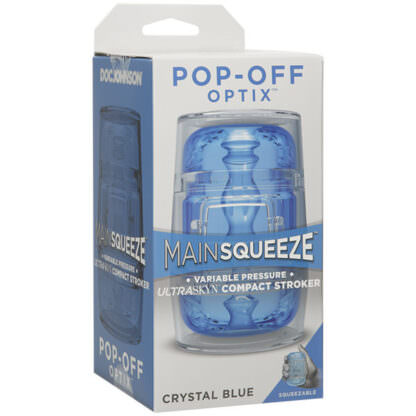 Doc Johnson Pop-Off Optix Main Squeeze Masturbator Packaging