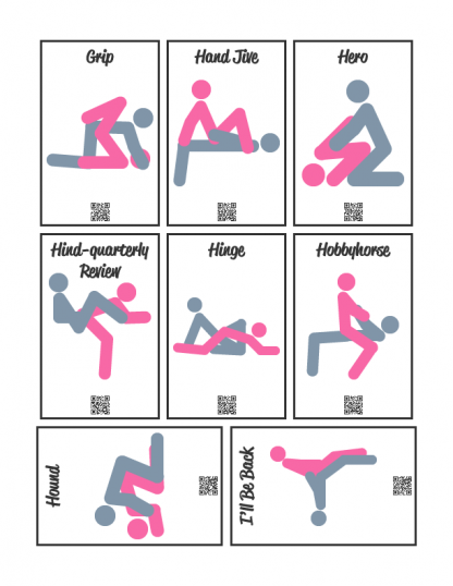 Sex Position Cards Printable - Image 5