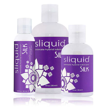 Sliquid Naturals Silk Hybrid Personal Lubricant