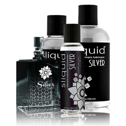 Sliquid Naturals Silver Silicone-Based Personal Lubricant