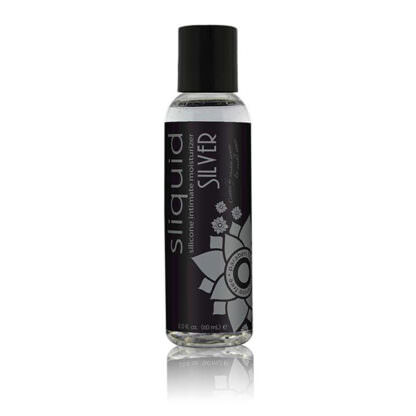Sliquid Naturals Silver Silicone-Based Personal Lubricant 2 fl oz