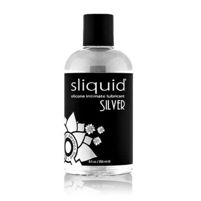 Sliquid Naturals Silver Silicone-Based Personal Lubricant 8 fl oz
